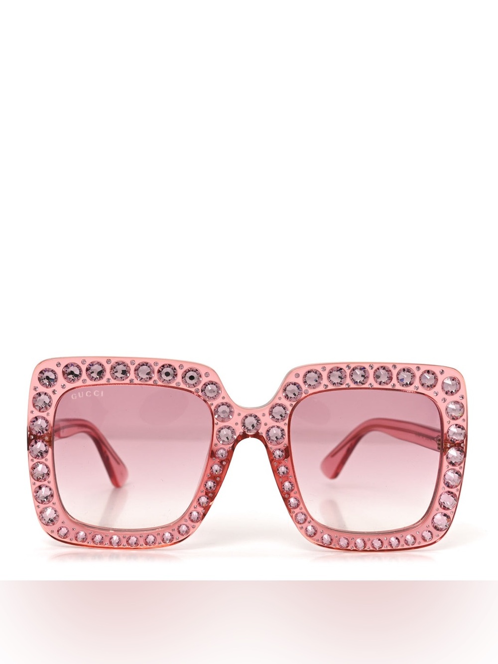 Pink Crystal Gucci Square Frame - Picture 5 of 11